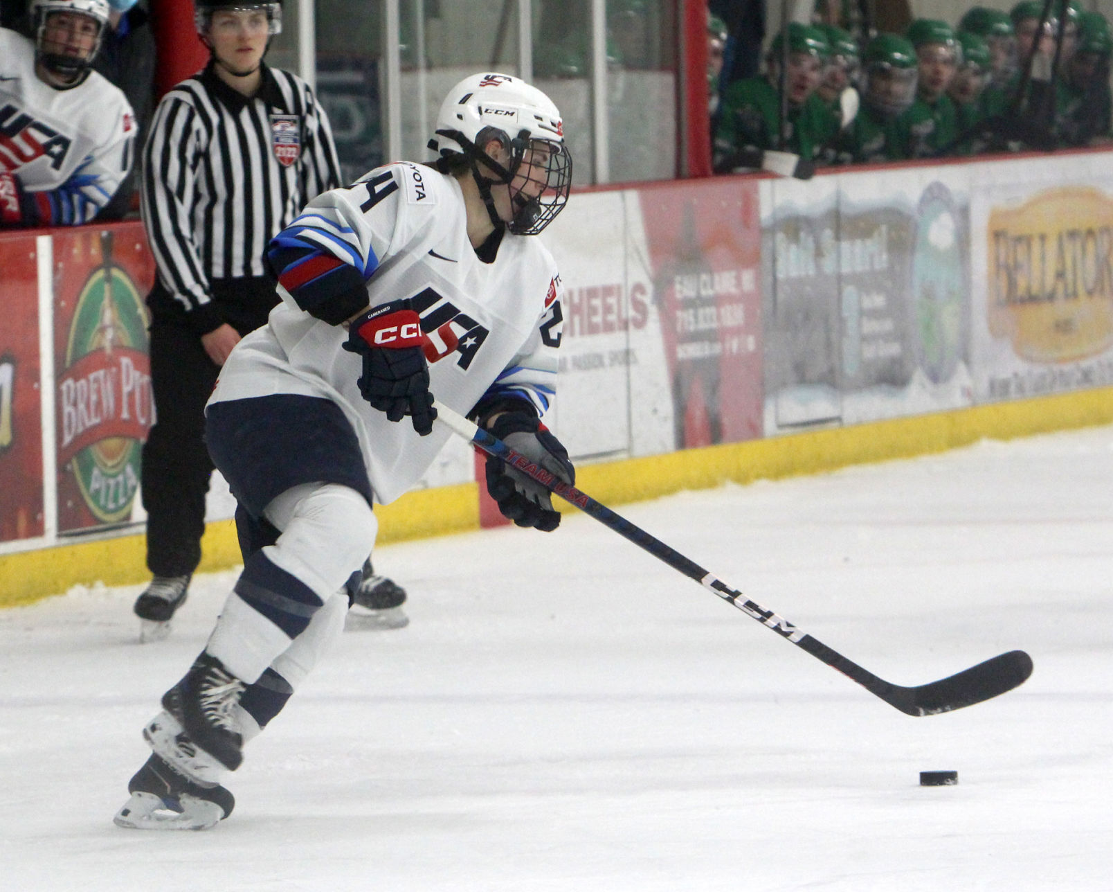 U.S. Women's Olympic National Team vs Chippewa Steel 12-6-21